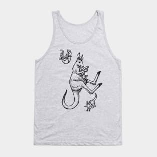 A Levity of Animals: Pouch Potatoes Tank Top